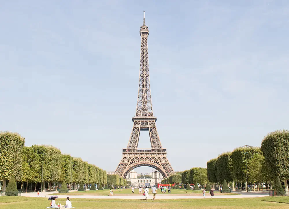 The Eiffel tower